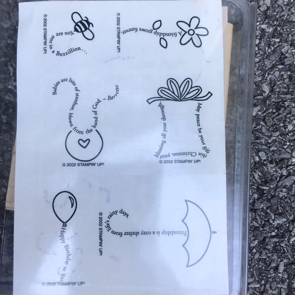 Stampin Up! The fine print